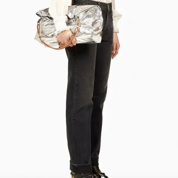 Ulla Johnson Daphne Jean in faded black, NWOT - Picture 3 of 6